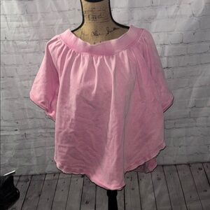 Free People off the shoulder sweatshirt material top